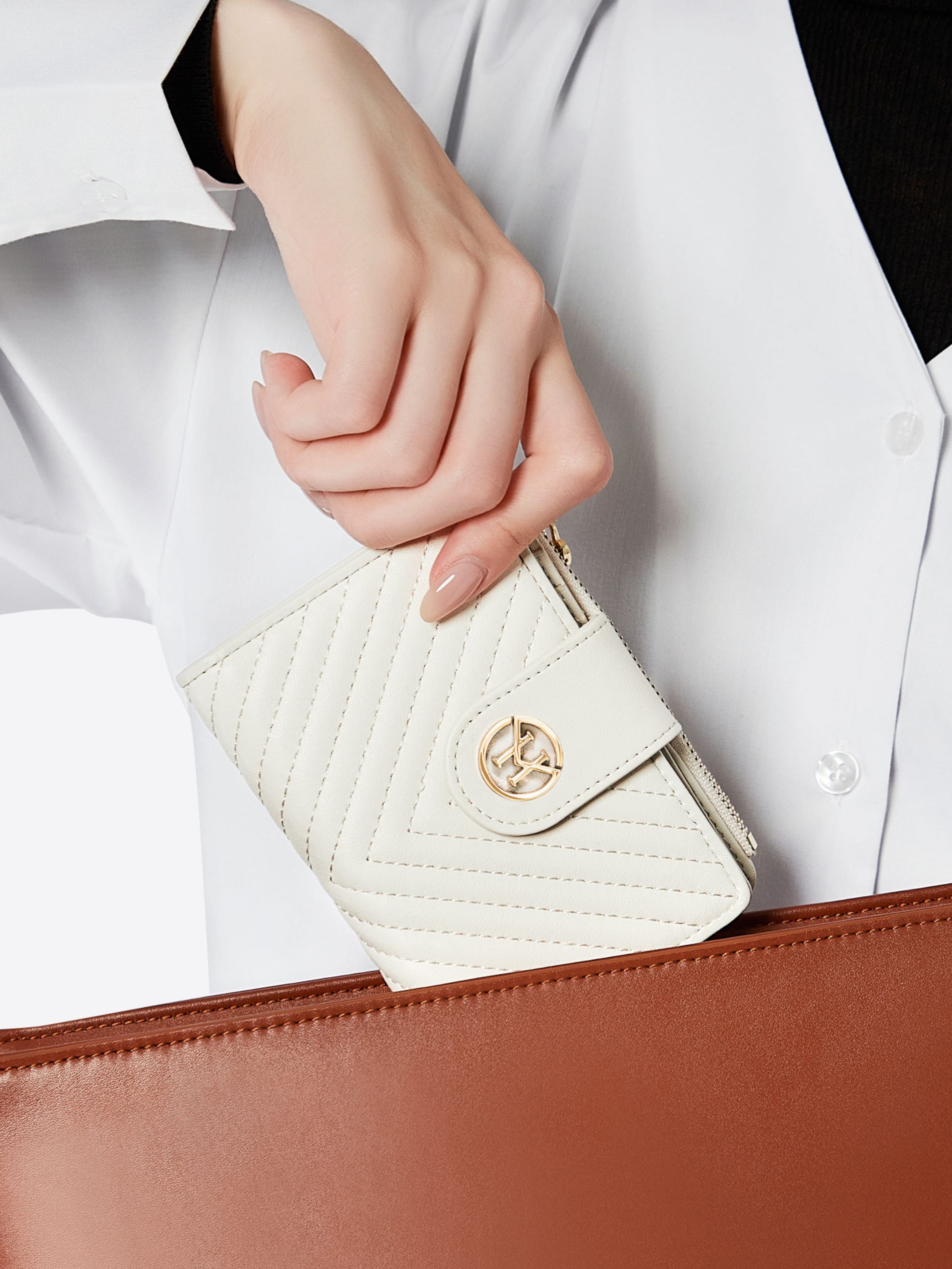 Victoria Hyde Tegnebog 'Rosi ' i hvid