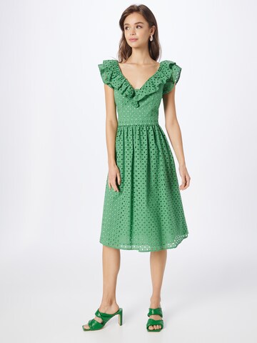 SWING Cocktail Dress in Green: front