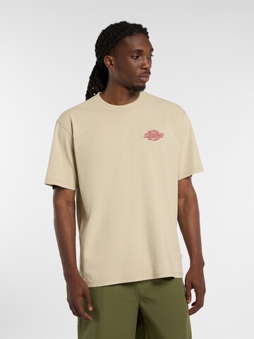 DICKIES Koszulka 'MILLVILLE' w kolorze beżowy
