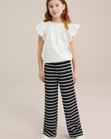 WE Fashion Топ в Белый