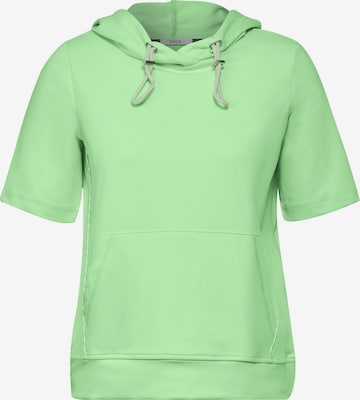 CECIL Sweatshirt in Green: front