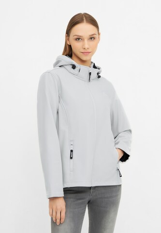 BENCH Outdoorjacke in Grau: Vorderseite