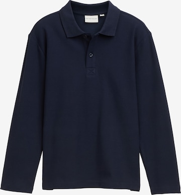 Tricou de la TOM TAILOR pe albastru: față