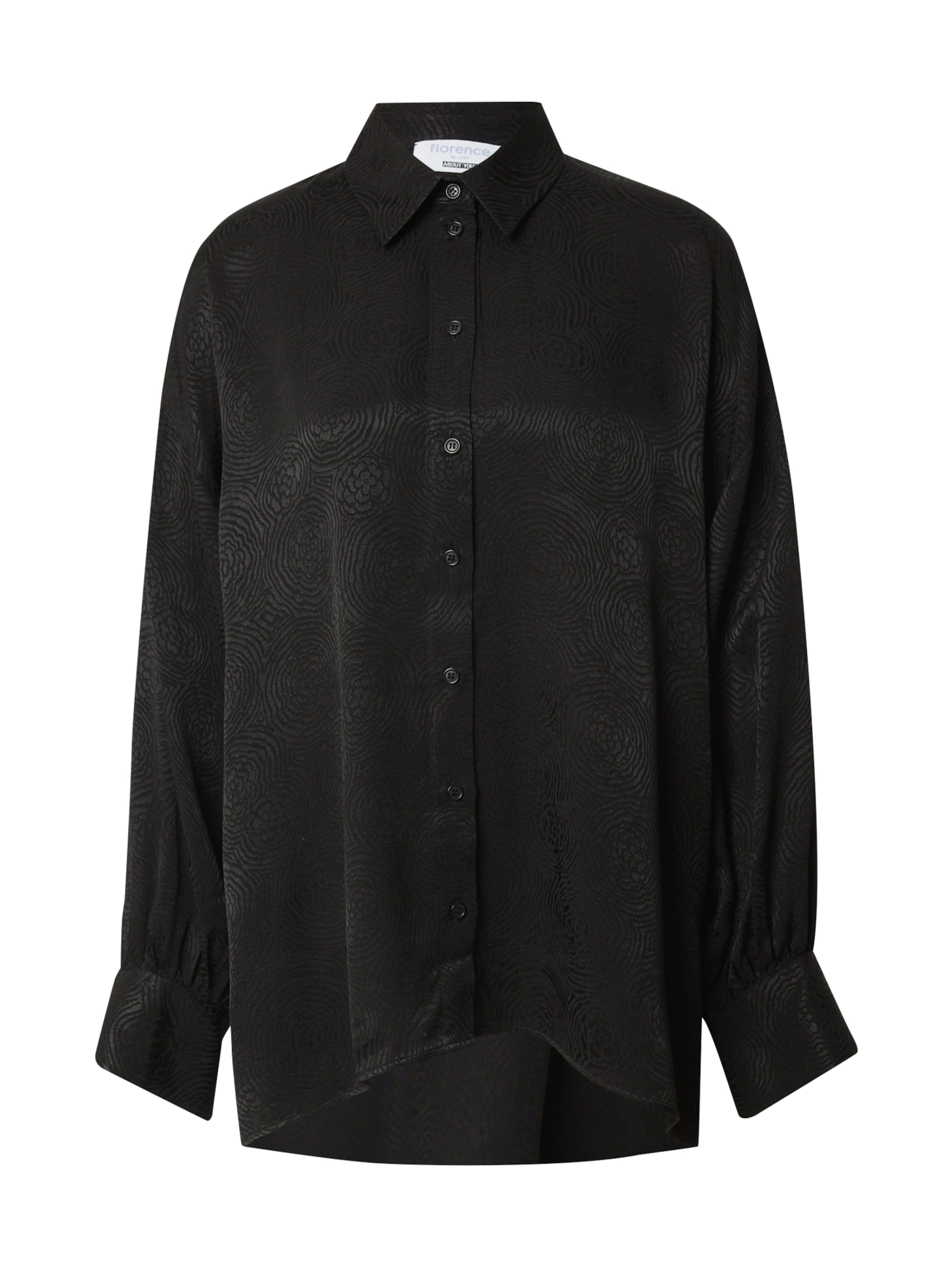 florence by mills exclusive for ABOUT YOU Блузка 'Forgiveness' в Темно-серый / Черный, Обзор товара