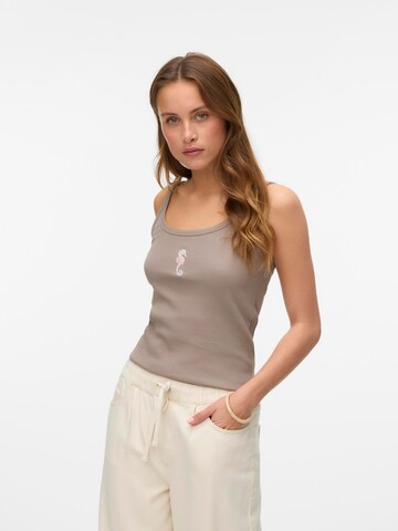 VERO MODA Top 'VMDiana' in Grijs: voorkant