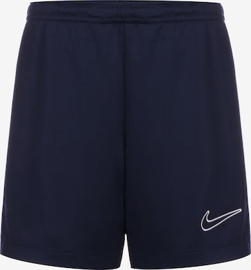 NIKE Workout Pants 'Academy 23' in Blue: front