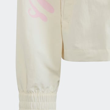 Veste mi-saison 'Graphic Print' ADIDAS ORIGINALS en blanc