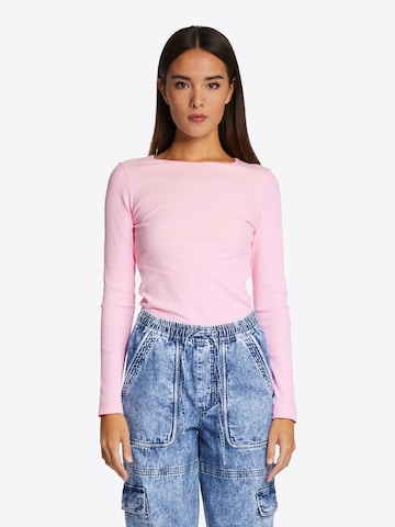 T-shirt Rich & Royal en rose : devant