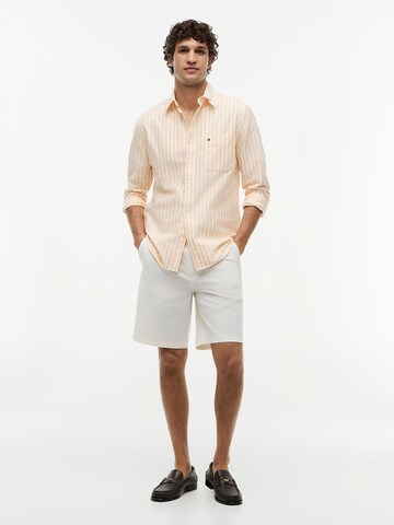 Coupe regular Chemise TOMMY HILFIGER en orange