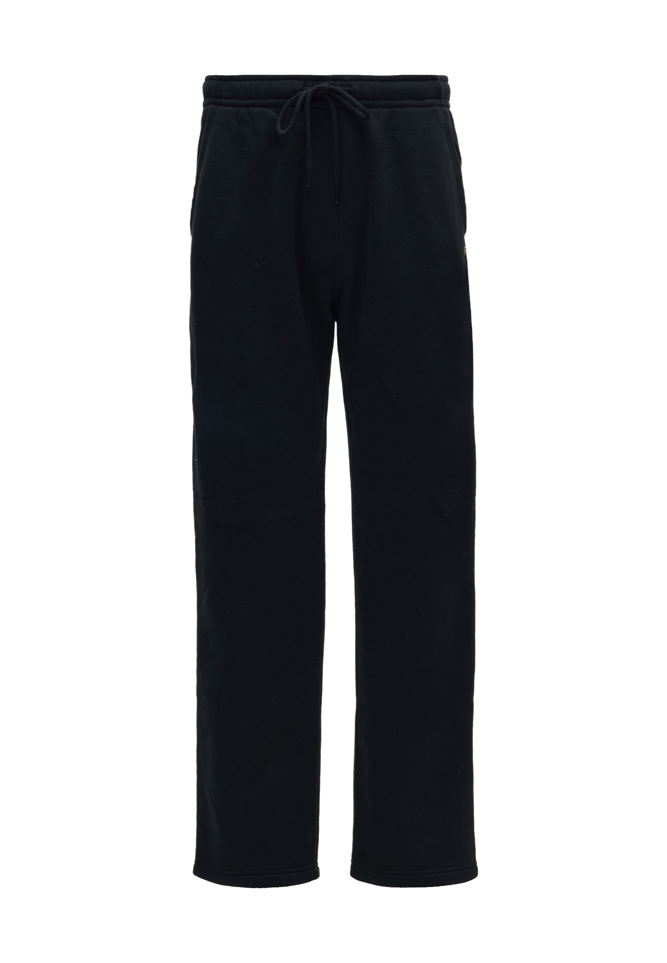 Abercrombie & Fitch - regular Pantalón en negro: frente