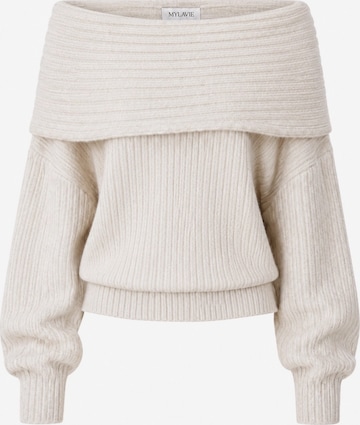 MYLAVIE by Sarah Harrison Pulóver - fehér: elől