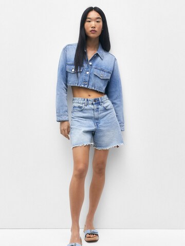 Pull&Bear Tussenjas in Blauw