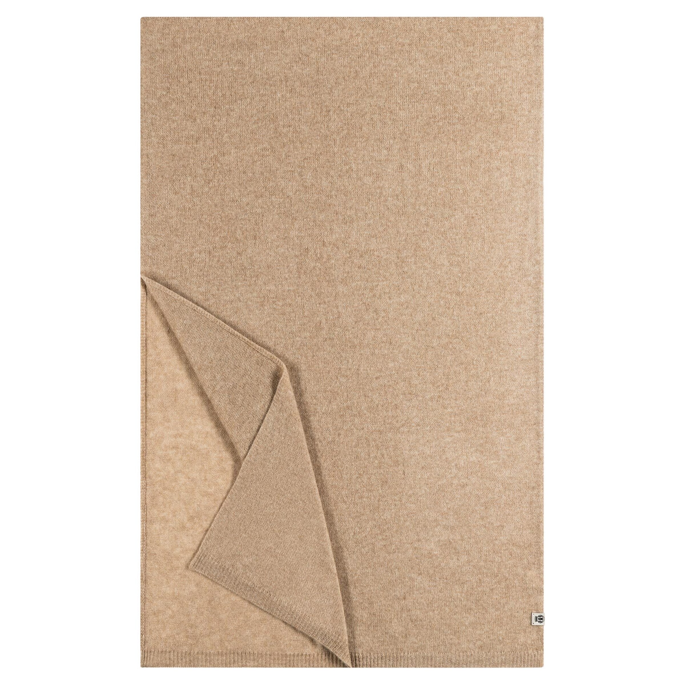 Roeckl Scarf 'PURE CASHMERE PLAID' in Beige: front