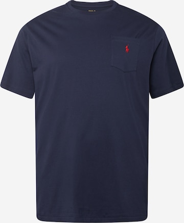 Polo Ralph Lauren Big & Tall T-shirt i blå: framsida