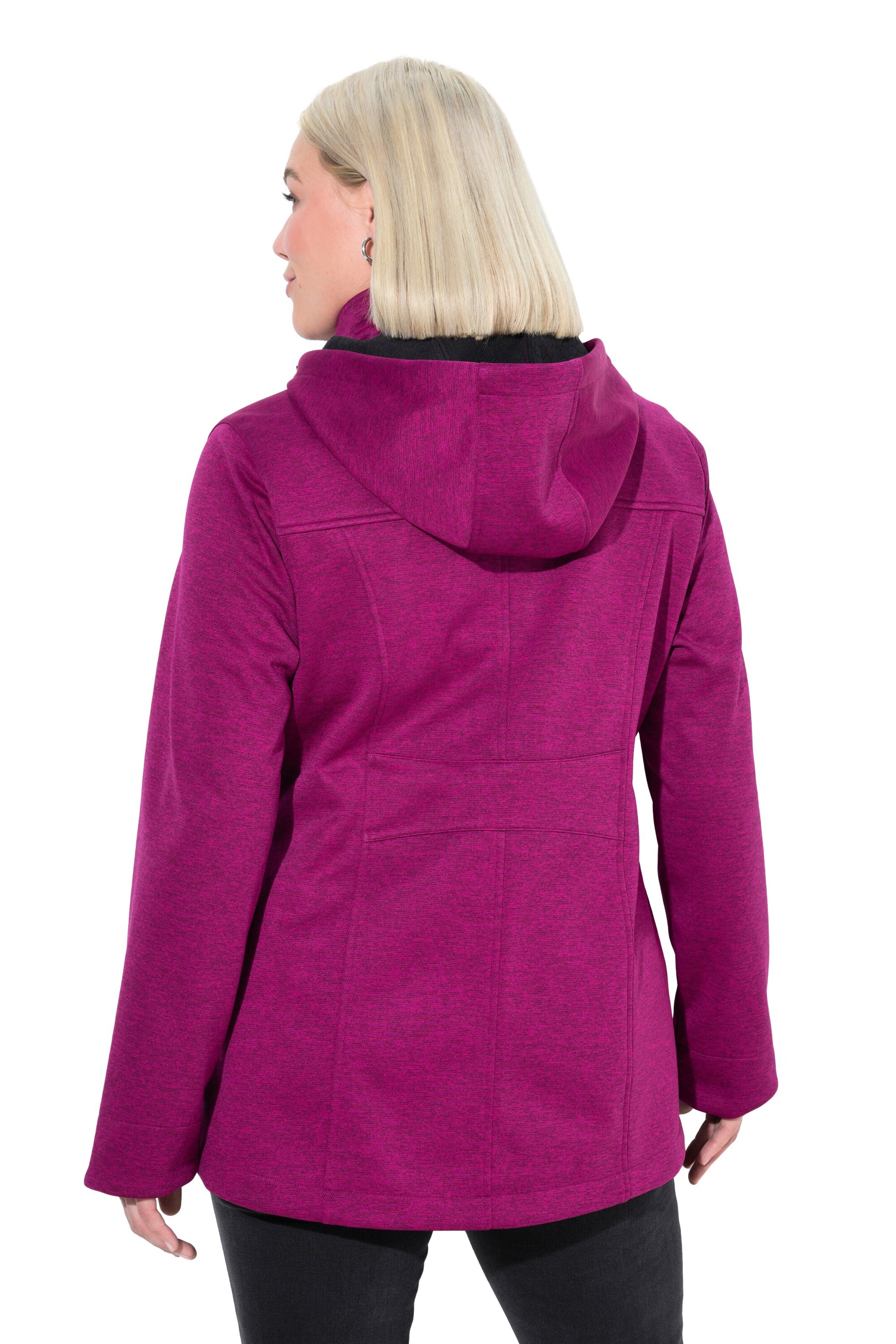 Ulla Popken Performance Jacket in Purple