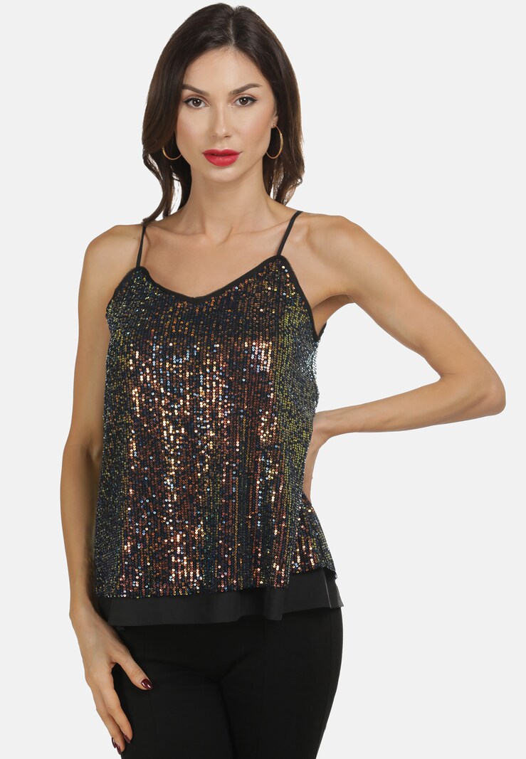 Going Out Tops & Vests faina Party tops Black