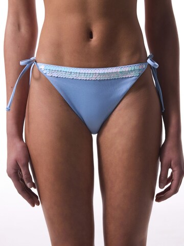 Penti Dół bikini 'Bikinihosen' w kolorze niebieski: przód