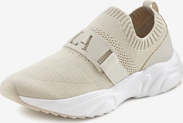 LASCANA Slip on -tennarit värissä beige: edessä