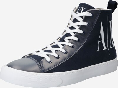 ARMANI EXCHANGE Sneakers hoog in de kleur Navy / Wit, Productweergave