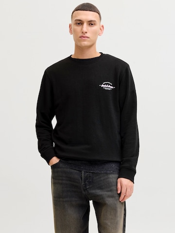 JACK & JONES Sweatshirt 'JJBRANDON' in Schwarz: Vorderseite