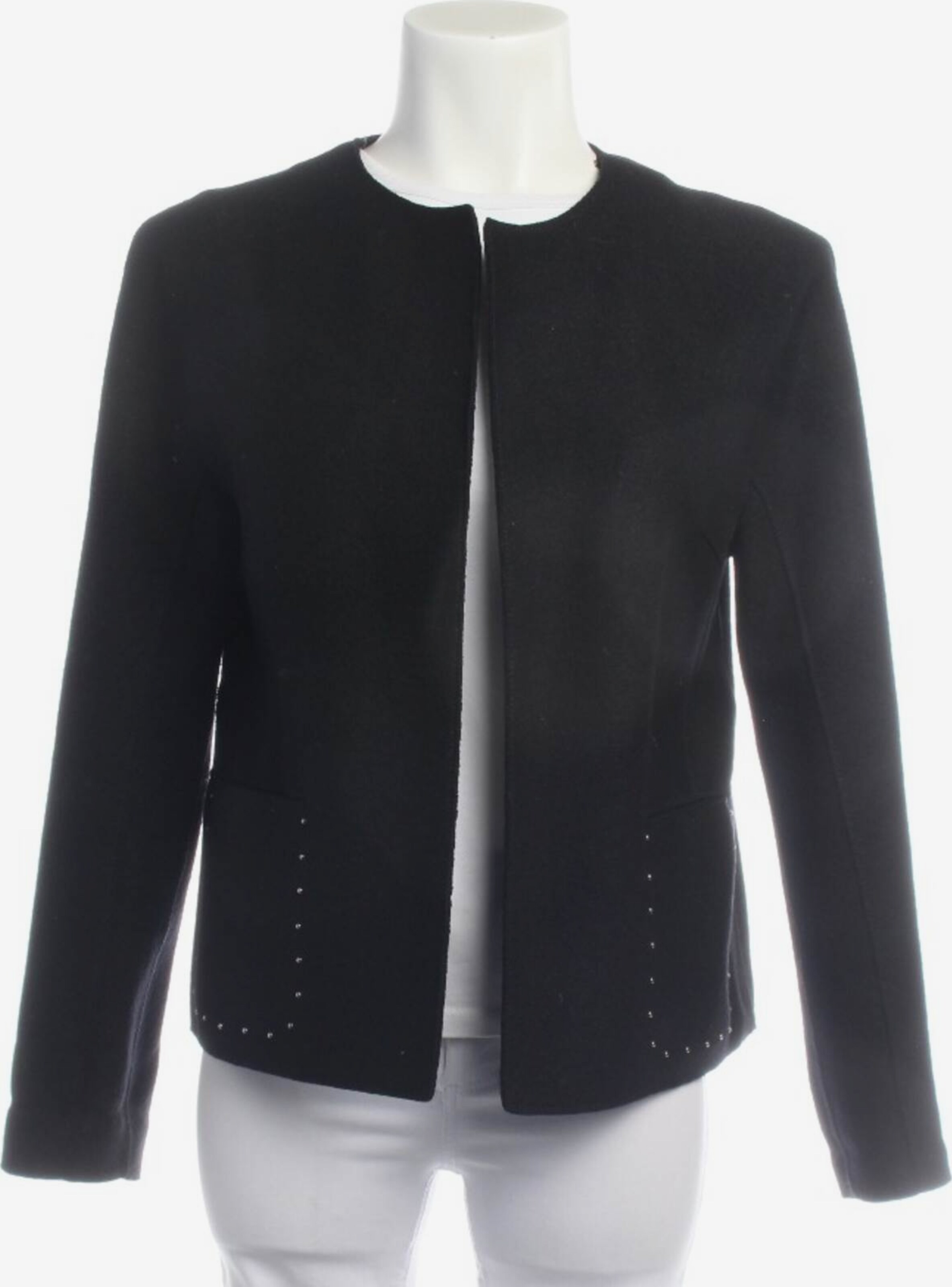 Marc Cain Jacket Coat in S in Black ABOUT YOU