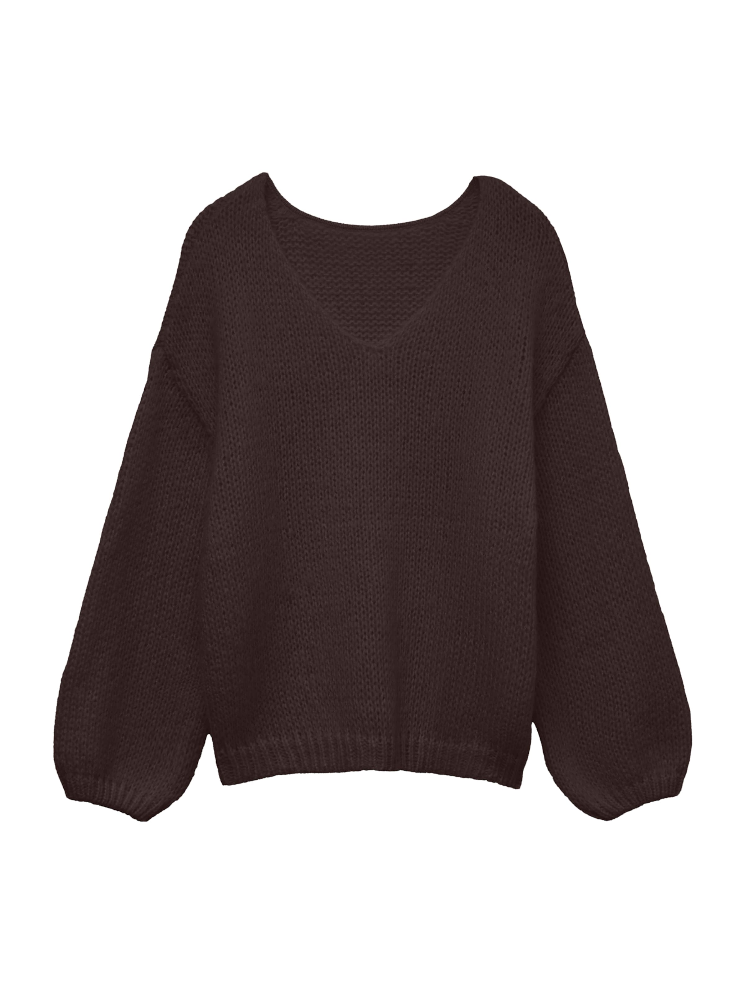 VERO MODA - Jersey 'VMMAYBE' en marrón: frente
