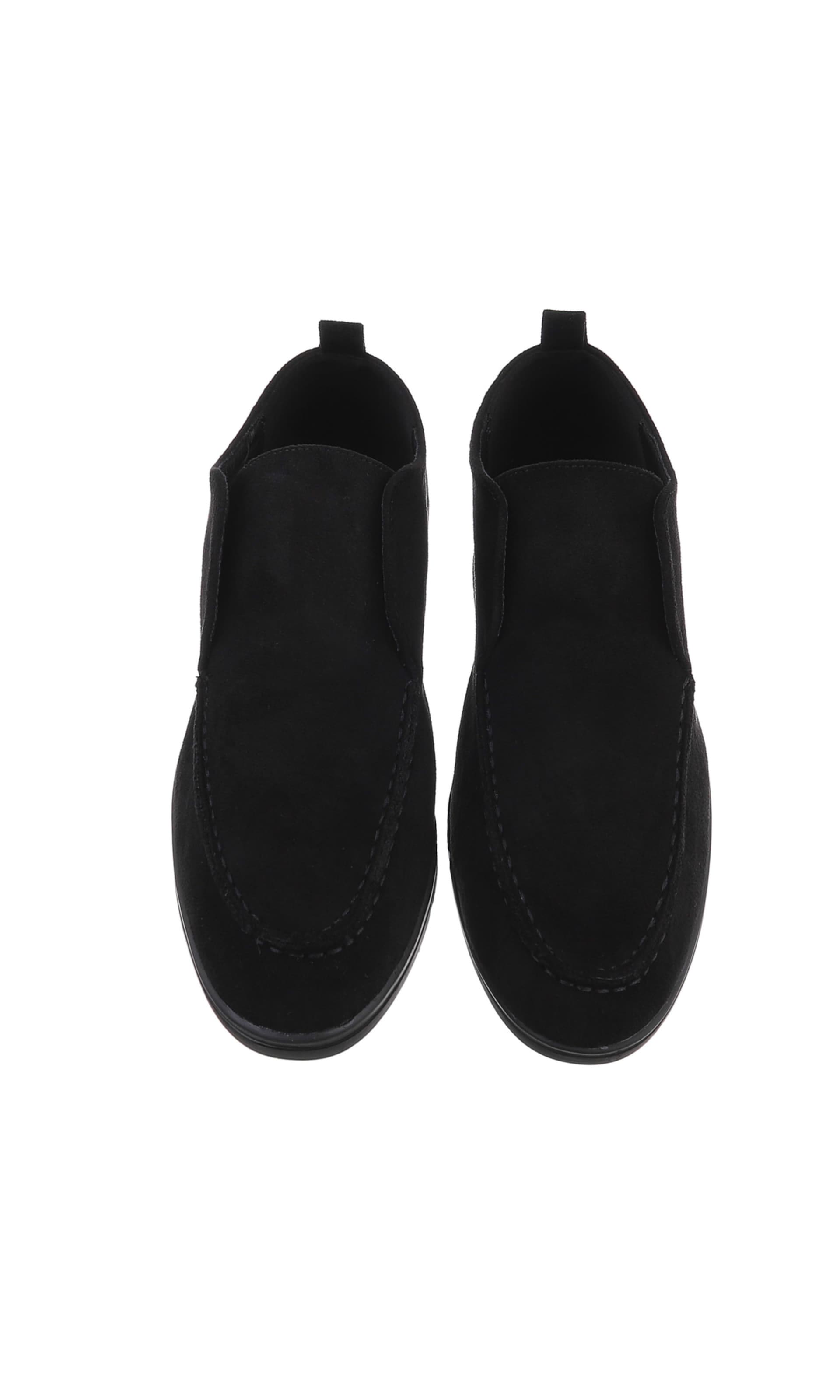 Ital-Design Slipper in Schwarz
