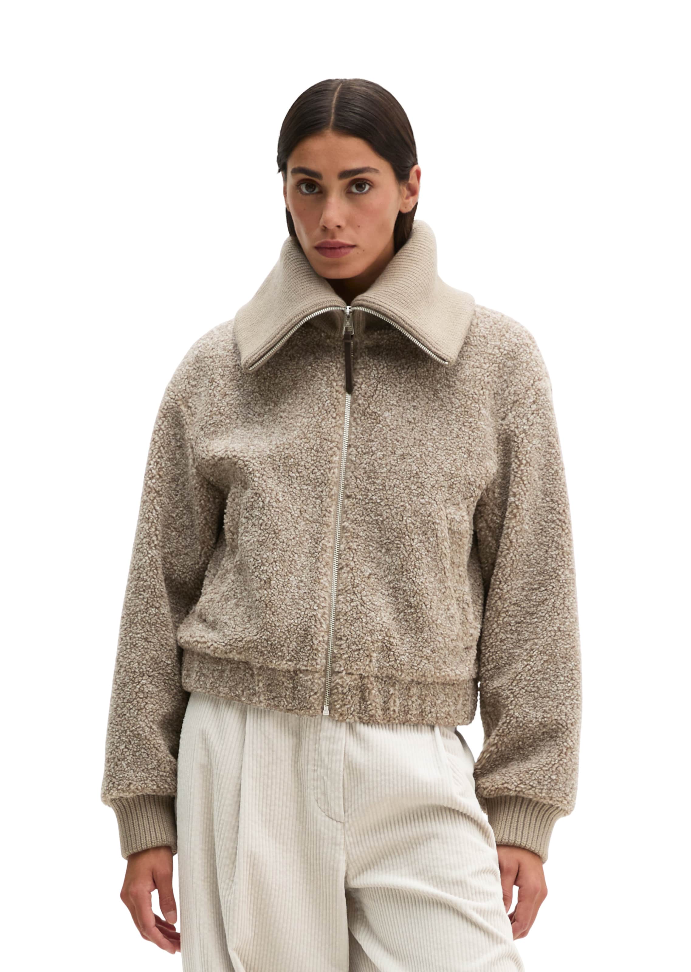 Marc O'Polo Tussenjas in Beige: voorkant