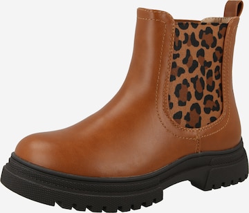 ABOUT YOU Boots 'Abby' in Brown: front