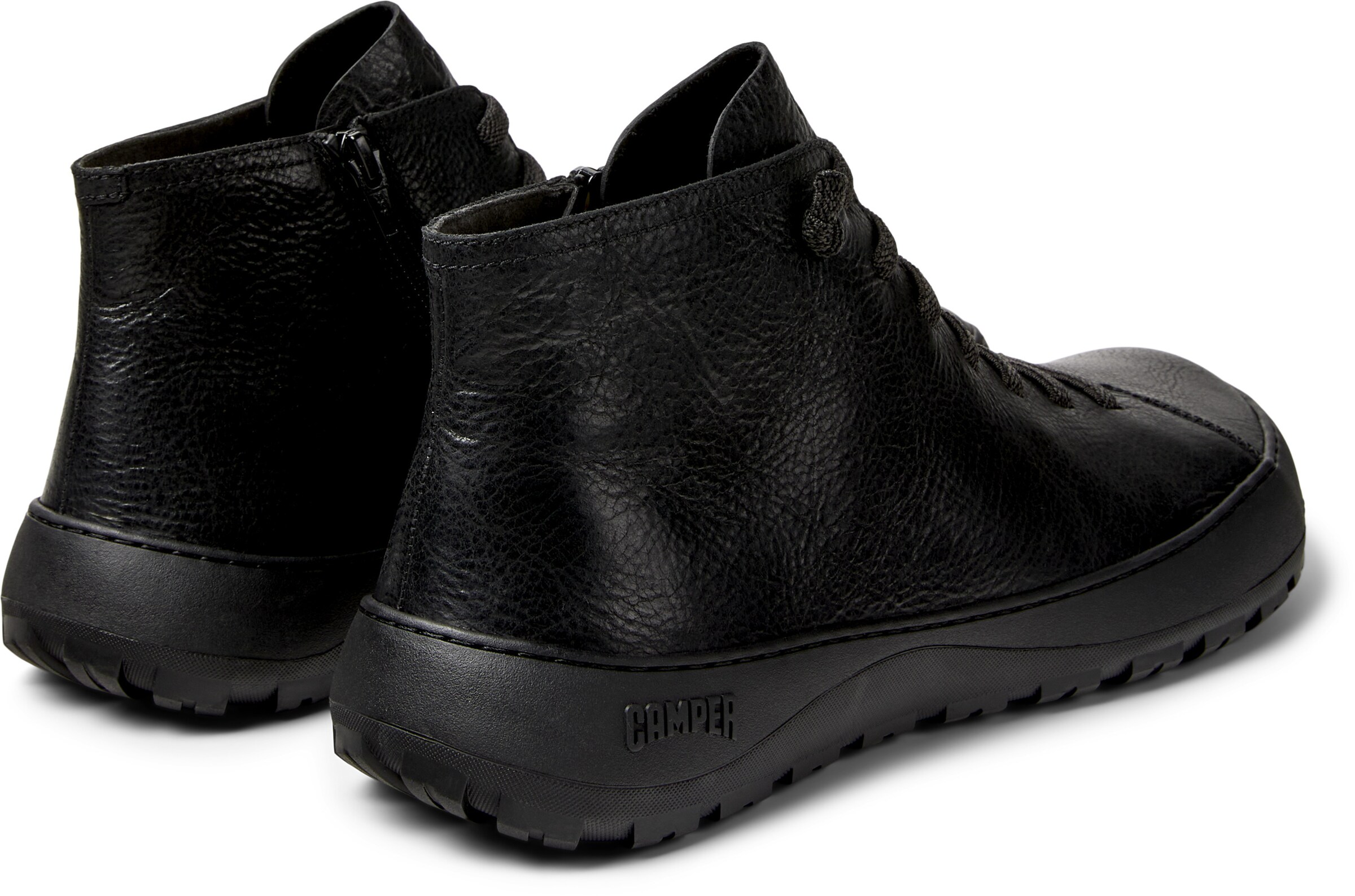 Sneaker alta 'Peu Serra' di CAMPER in nero