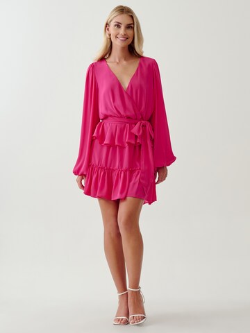 Tussah Kleid in Pink