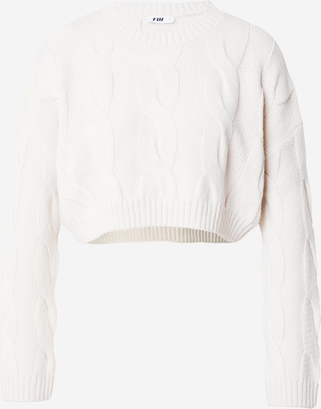 Tally Weijl Sweater in White: front