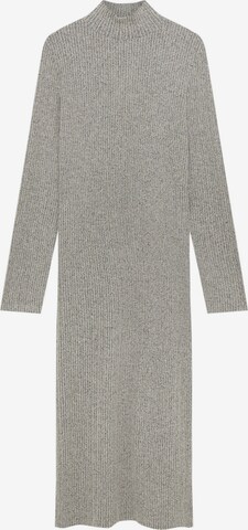 Robes en maille Pull&Bear en gris : devant