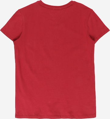 Regular T-Shirt 'ESSENTIAL' TOMMY HILFIGER en rouge