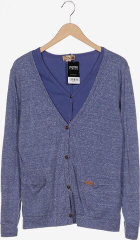 khujo Sweater & Cardigan in L in Blue: front