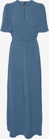 Vero Moda Curve Jurk 'ALVA' in Blauw: voorkant