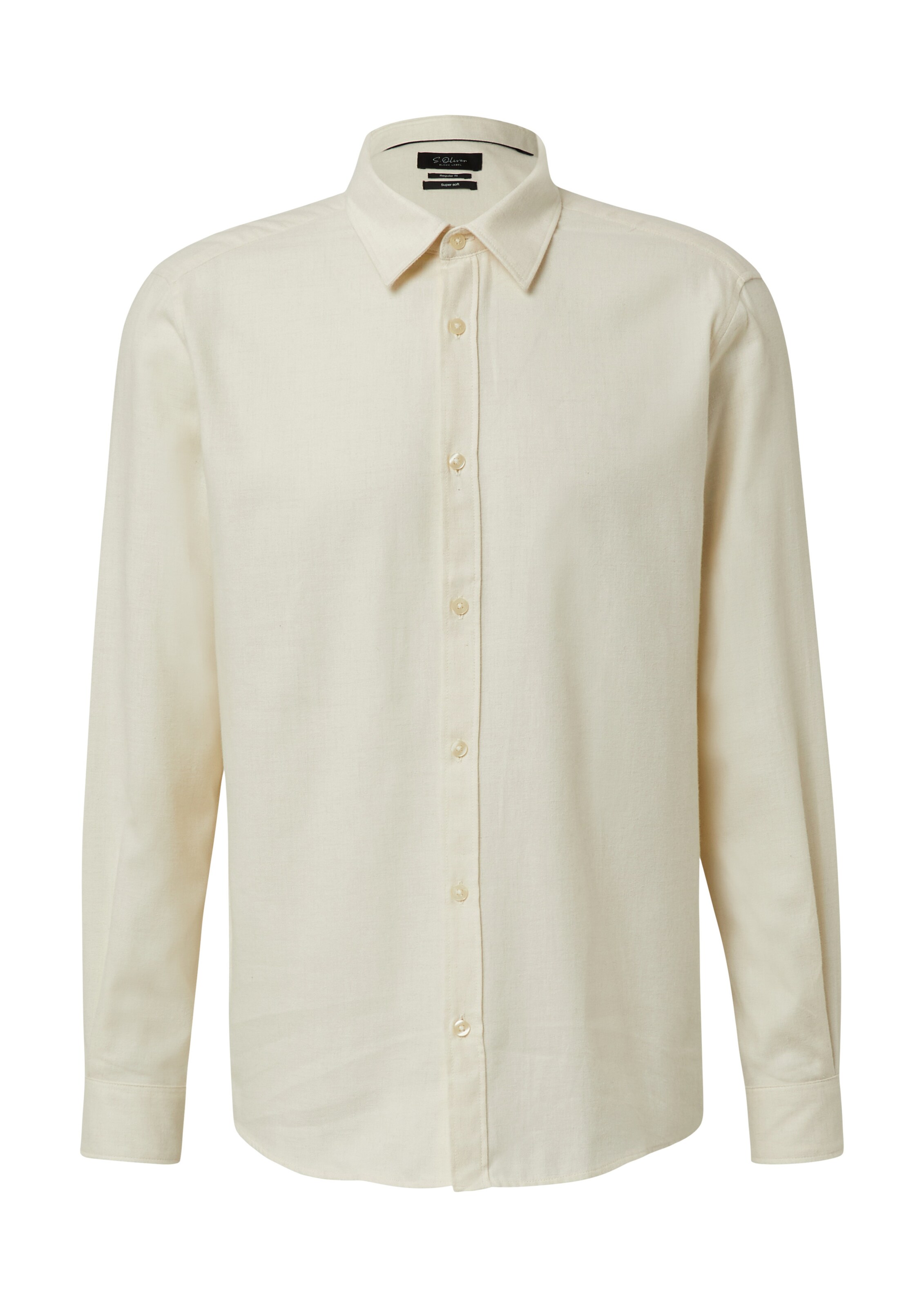 s.Oliver Button Up Shirt in Wool white, Item view
