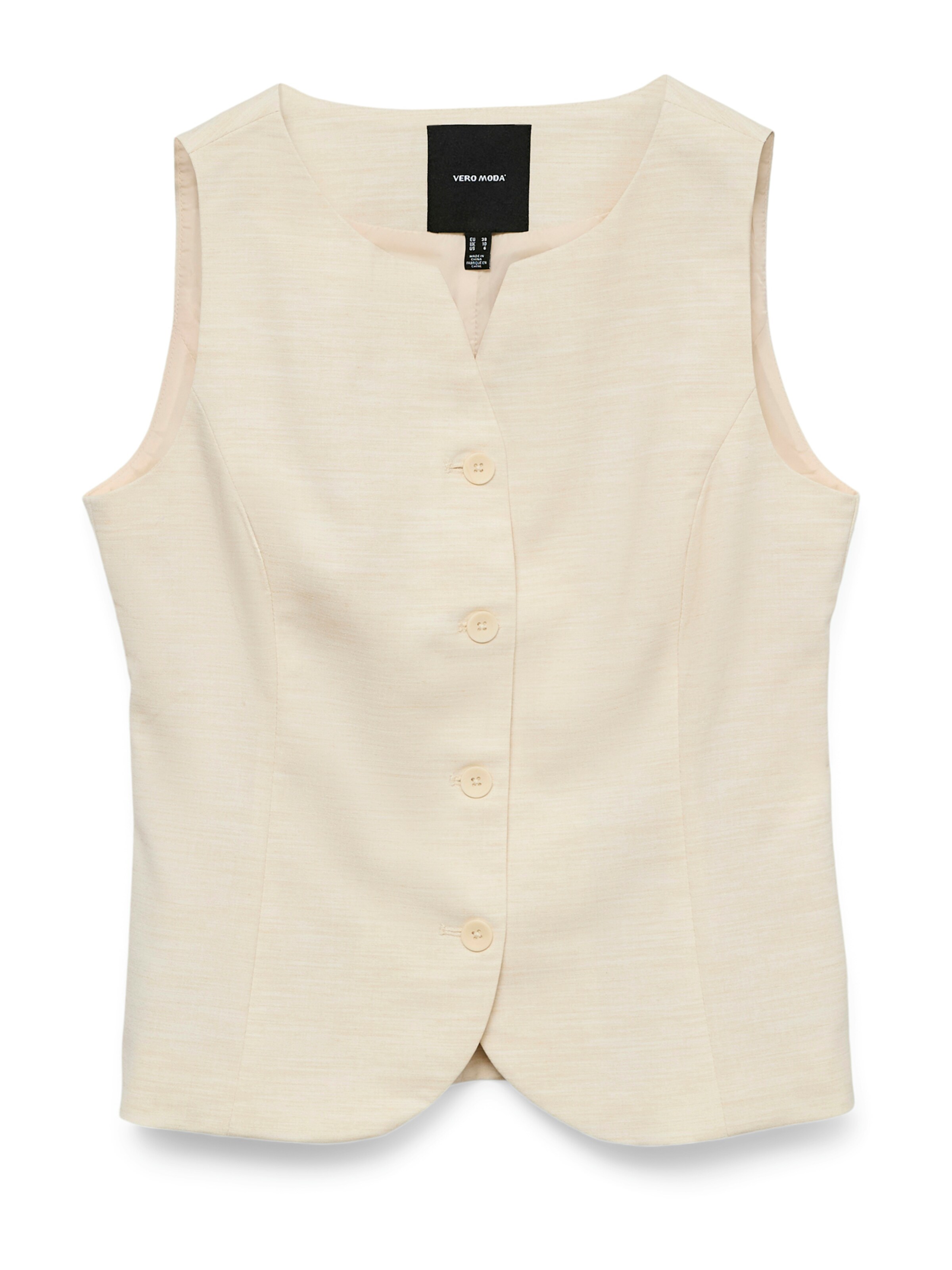 VERO MODA Telovnik 'VMABRIL' | pesek barva, Prikaz izdelka