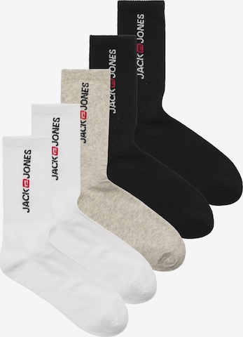 Chaussettes de sport JACK & JONES en gris : devant