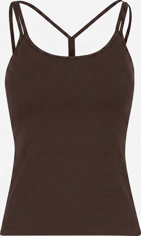 Haut de sport Urban Classics en marron : devant