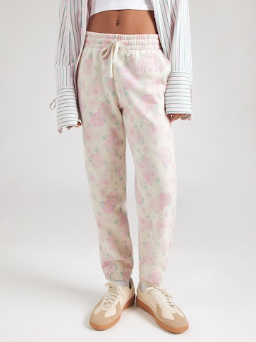 GAP Tapered Pants 'HERITAGE' in Pink: front