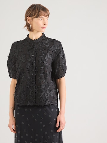 SECOND FEMALE Bluza 'Seena' | črna barva: sprednja stran