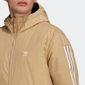 ADIDAS ORIGINALS Übergangsjacke 'Adicolor' in Beige