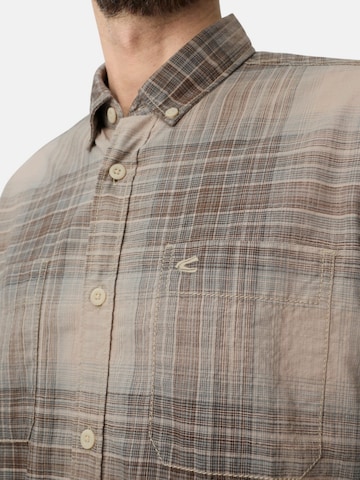 CAMEL ACTIVE Regular fit Button Up Shirt in Brown