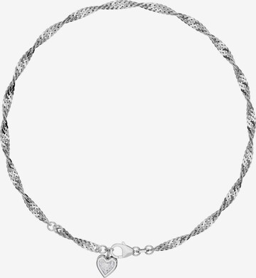 FIRETTI Foot Jewelry in Silver: front