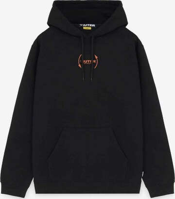 IUTER Sweatshirt in Black: front
