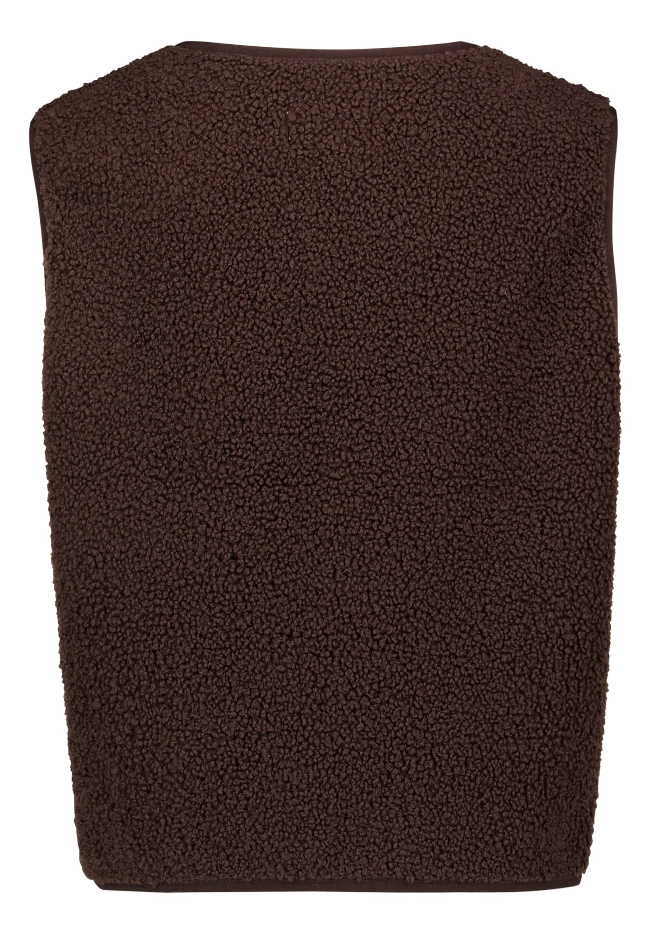 Cartoon Vest in Brown