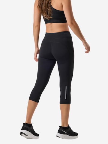 SWEDEMOUNT Skinny Sportbroek 'Core' in Zwart