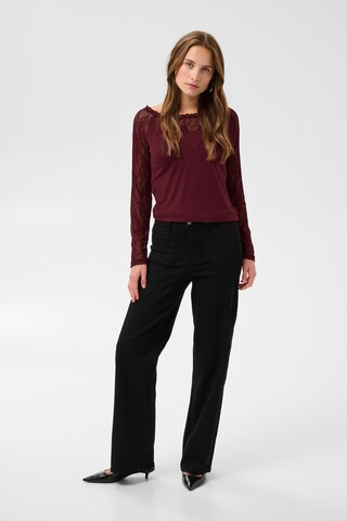 Kaffe Shirt 'Lacy ' in Rood
