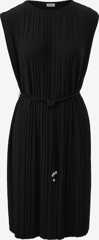 s.Oliver BLACK LABEL - Vestido em preto: frente